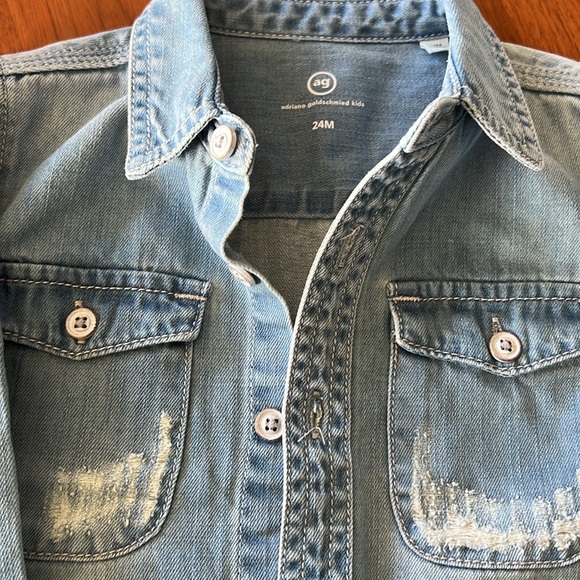 Denim button up shirt - Picture 2 of 4